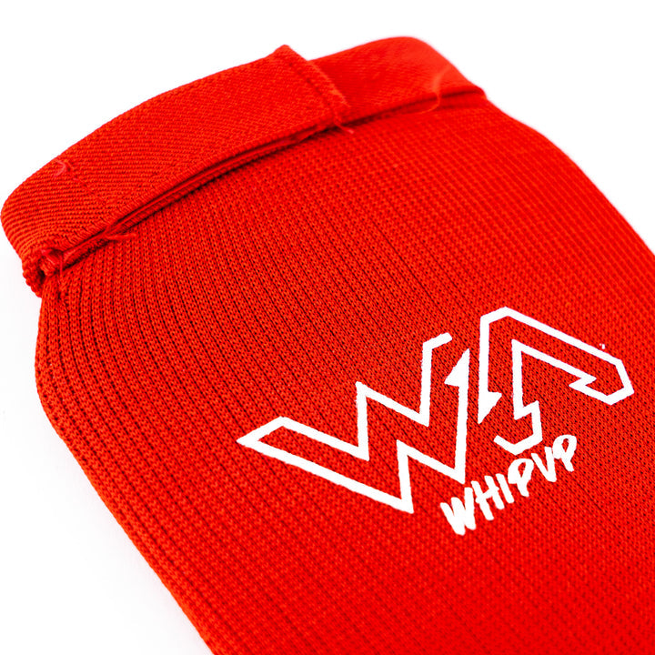 Protège-Tibias en Coton Rouge | Whipup