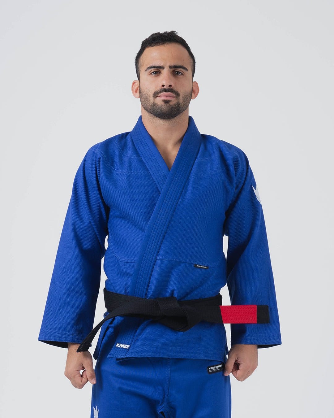 KIMONO HOMME Kore V2 Jiu Jitsu BLEU CEINTURE BLANCHE OFFERT