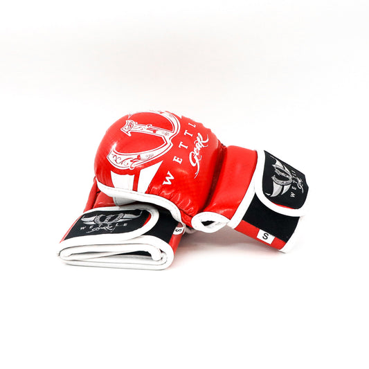GANT DE PANCRACE / MMA SPARRING – ROUGE – WETTLE GEAR