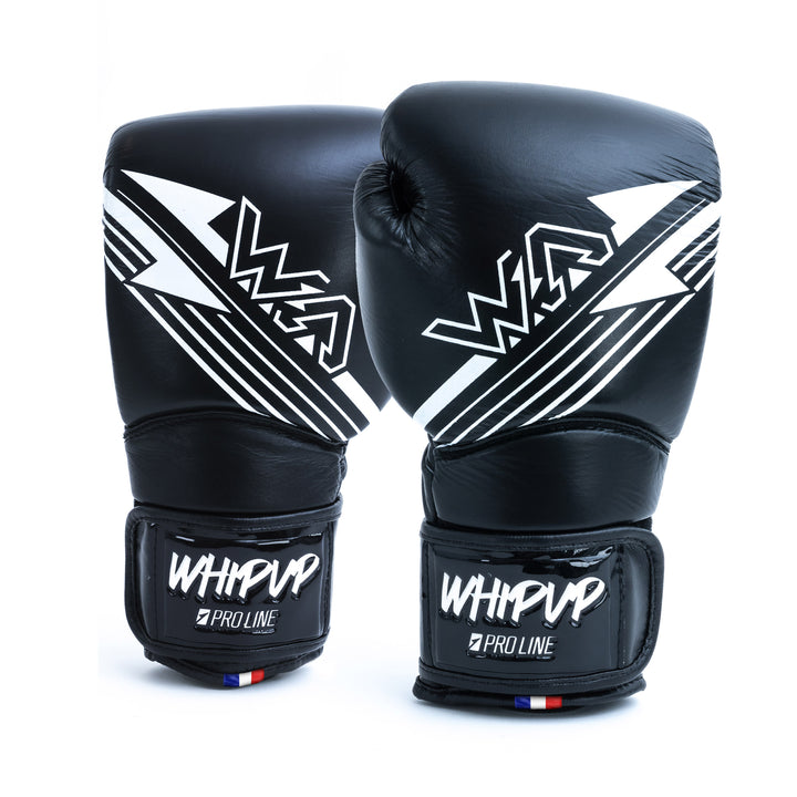 Gant de Boxe "ProLine" Noirs | En Cuir | Whipup